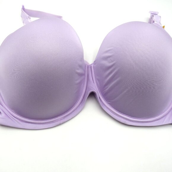 Fruit Of The Loom Bra Size 46D Purple Fit for Me Full Coverage Underwire New - Picture 2 of 8